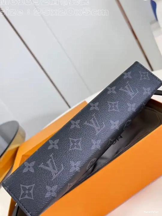 Monogram LOUIS Pouch-25*20*5.5CM Toiletry VUITTON 0612